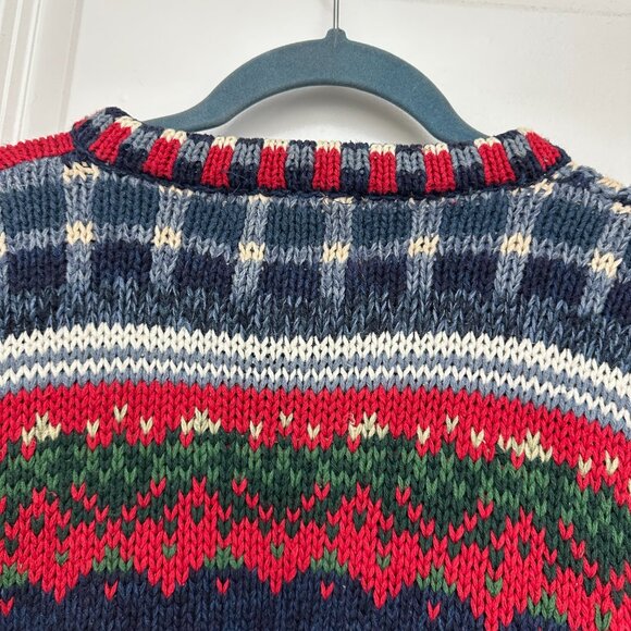 Vintage 90s Heirloom Collectibles Ugly Christmas Sweater Women's Size Large - Picture 9 of 16